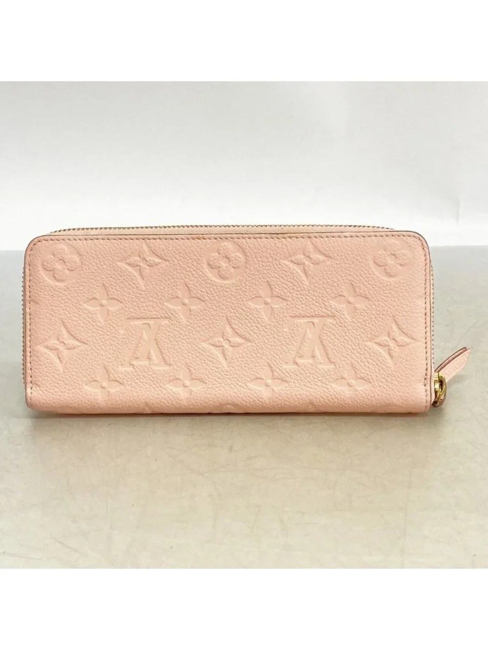 Louis Vuitton Wallet Monogram Empreinte Portefeuille Clemence Rose Velours